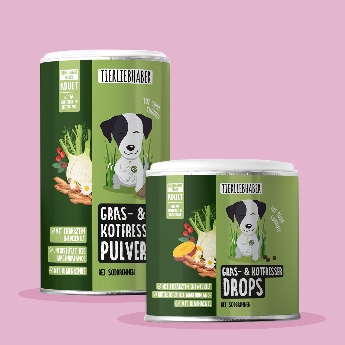Gras- & Kotfresser Bundle