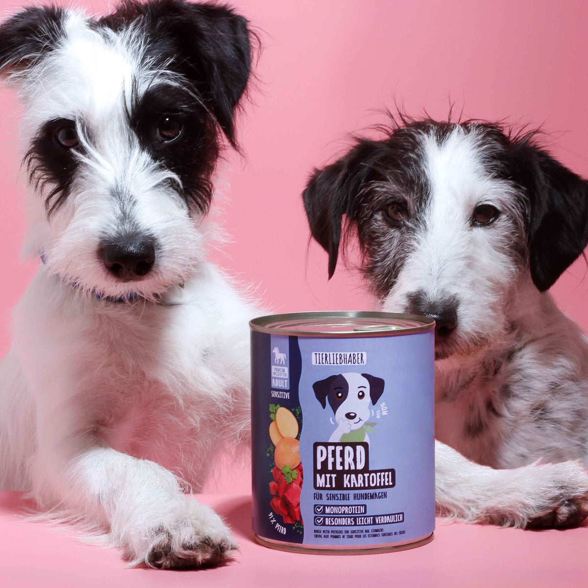 Nassfutter Pferd mit Kartoffel 800g