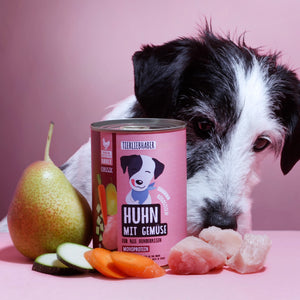 Nassfutter Huhn mit Gemüse 400g